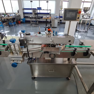 Labeling Machine for Irregular Glass Cups